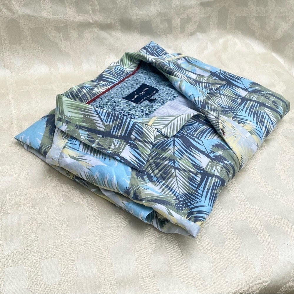 MEN’S Oversized Tropical Shirt 100% Cotton Size XXL - Picture 7 of 7